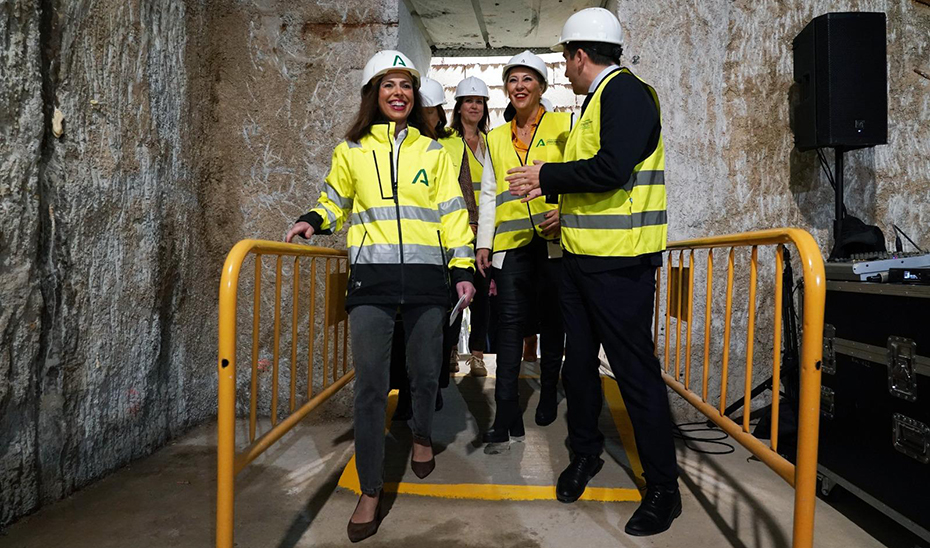 La obra del segundo tramo de la Prolongación del Metro de Málaga al Nuevo Hospital se iniciará en junio